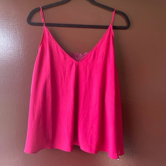 Free People V Neck Strappy Tank - Picture 1 of 3